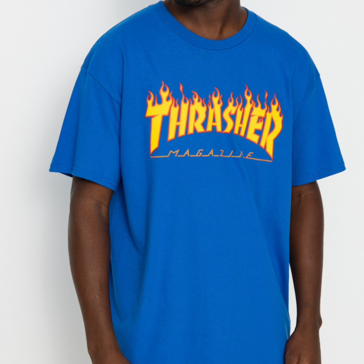 Thrasher Flame Blue